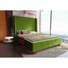 Manhattan Comfort Parlay Queen-Size Bed in Pine Green BD006-QN-PG